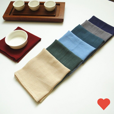 주방용품 7컬러 오리엔탈 무지 냅킨 타올, ONE, 네이비