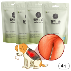 강아지 기관지 심장 더블케어 영양제 릴렉숨, 80정, 호흡기/기관지, 4개