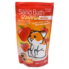 Canary 小動物專用浴砂 抗菌消臭雙效系列-蘋果香 M-C285 (1kg)｜倉鼠/兔子/天竺鼠適用, 1kg, 1個