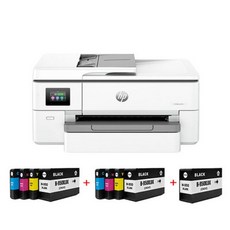 HP 오피스젯프로 9720 A3잉크젯복합기 호환잉크 2SET 검정1개 추가 HP7720후속모델