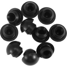 아부판 10개 바닥 잭용 수평 고무 오일 필러 플러그 내마모성 고무 유니버설 유압 잭 오일 펌프 호환 수리 교체용 오일 마개