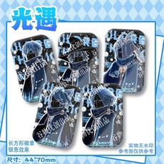 桃園出貨-光遇SKY巫師正太初始白鳥貓貓櫻花長方形雙閃吧唧徽章胸針掛件