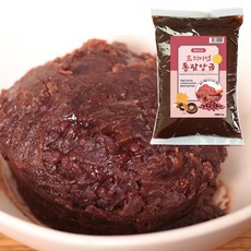 적당한 단맛 건강한 통팥앙금, 12개, 1kg