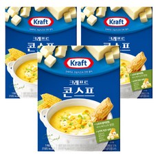 삼립 크래프트 콘 스프, 198g, 3개