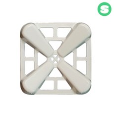 수박받침대 과일받침대 사각형/타원형 다용도받침대 메론 참외 호박 상인농자재, 사각형(20개), 흰색, 1개