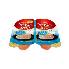 고양이 캔간식 챠오 트윈컵 참치 이나바, 1786g