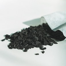 솔향 가득 냉장고 냉동실 탈취제 리필형 리얼 숯 야자활성탄 냄새제거, 5개, 60g
