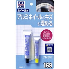 日本SOFT99 輪圈補土-鋁製補土 台吉化工, 1個