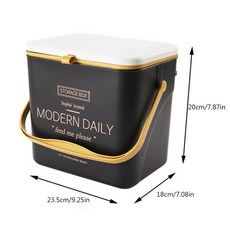 자동 센서 주방 쓰레기통 뚜껑 포함 미니 쓰레기통 테이블 욕실 포함 디펜서 9 5L 10L, Black 7L