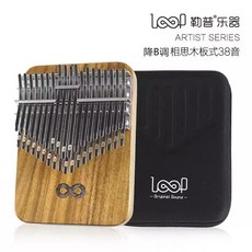 勒普LOOP卡林巴琴 姆指琴 手指琴 38音/21音/32音/34音/半音階/全音, 1個, 38音 相思木 降B調