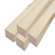 아이베란다 레드파인 집성목 각재 각목 받침 30x30x400mm, 4개