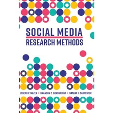 (영문도서) Social Media Research Methods Hardcover, Cognella Academic Publishing, English, 9781516581849