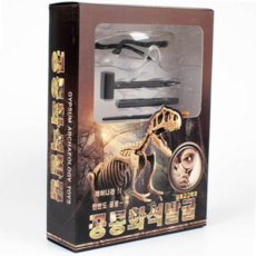 공룡발굴 공룡화석발굴 공룡장난감 공룡 화석 화석깨기 공룡화석 공룡화석발굴키트, 본상품