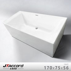 JTAccord 台灣吉田 1441 壓克力獨立浴缸, 1個
