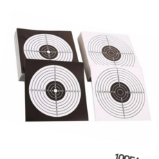 서바이벌게임 사격연습 표적지 에어소프트건 과녁판 타겟지, 블랙