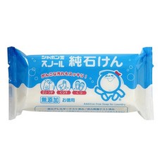 비누 거품 비누 스노르 순수 비누 무첨가 엘리 소데 부분 세척 세탁 비누 고형 180g 자연 청소, 1g
