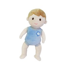 유아인형 블루 안고자는인형 아기봉제인형 애착인형