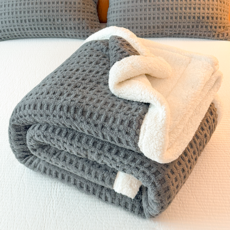 프리미엄 마일드 양면 극세사 담요 포근 벨벳 담요 플란넬 무릎담요