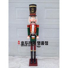 1.5미터 호두까기 인형 병정 홈 노래방 소품 캐릭터 150CM 엔틱 장식품 인테리어, 14. 다크 그린 드럼