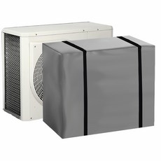 쿨팩토리 에어컨 실외기 방수 커버 + 바람고정끈 2p, 일반형 방수커버(대형 90x70x35cm), 1개