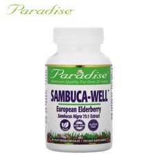 파라다이스 허브 허브스 허브즈 삼부카 샘부카 웰 60캡슐 유럽 엘더레리