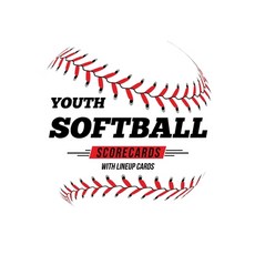 (영문도서) Youth Softball Scorecards With Lineup Cards: 50 Scorecards For Baseball and Softball Paperback, Independently Published, English, 9781686605970