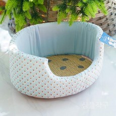 대형견튜브 강아지 플로트 풀장 움직이는 소형견 반려동물 물놀이 애견튜브 여름 수영, D. 고양이집 블루