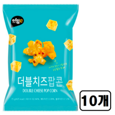 더블치즈팝콘, 10개, 75g