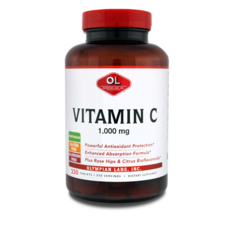 OLYMPIAN LABS 維他命C補充錠 1000mg, 250顆, 1罐