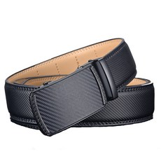 【AngelNaNa】真皮皮帶 3.5CM男士牛皮自動扣皮帶 時尚百搭細腰帶禮物 (SPA0018)