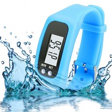 다이어트시계 손목 만보계 다이어트 시계 고급형 만보기 실리콘, 블루, 블루