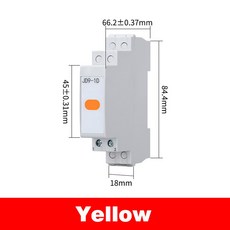 딘 레일 타입 전원 표시등 LED 신호등 스타일 1P 경고등 빨간색 녹색 디스플레이 분배 상220V 24V