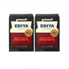 이디야커피 오리지널 아메리카노, 1g, 30개입, 2박스