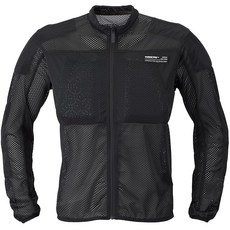 RS타이치 바이크용 이너 프로텍터 풀 메쉬 스텔스 CE 프로텍션 이너 TRV099, 검정