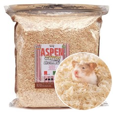 제이펫 슈퍼파인 아스펜베딩 슬라이스 더스트-프리 먼지없는 비압축 햄스터베딩 고슴도치베딩, 1개, 1000g