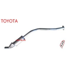 TOYOTA 豐田 海力士 HIACE SOLEMIO 後段 消音器 排氣管, 1個, 2.5,消音器x1