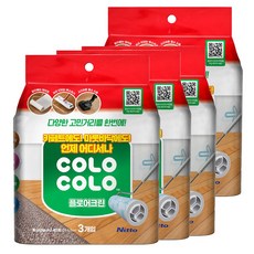 닛토 고로고로 마루용 테이프 클리너 리필 160mm 45회 3롤, 4개