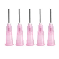 철공자 접착제 노즐 18G 공업용 주사기바늘 플라스틱바늘, 5세트