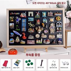 대형 자석 보드판 칠판 마그네틱 메모 이동형 회의용 탁상용 분필 완구 교육, 내추럴 우드 프레임 스탠드 포함