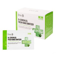 DS 의약외품 휴대용 일회용 에탄올 파우치 손소독제 99.9% 세균제거, 1개, 젤형