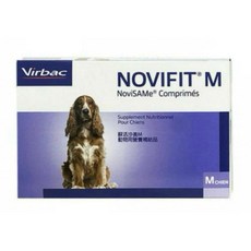 蘇活沙美 Novifit M 犬貓營養補充錠, 1個, 大腦/認知, 30顆