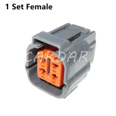 6195-0018 6195-0015 산소 O2 센서 플러그 소켓 자동차 커넥터 1 세트 4 핀, Follow Me Cheaper 2, 2)Follow Me Cheaper