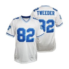 FieldFames 남성용 Jonathan Moxon 4 랜스 하버 7 빌리 밥 69 트위더 82 웨스트 카나안 풋볼 저지 바느질 힙합 셔츠 화이트 트위더 M