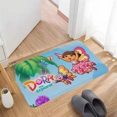 애니메이션 바닥 카펫 미끄럼 방지 물 흡수 긴 스트립 쿠션 침실 매트 웰컴 러그, H. z5