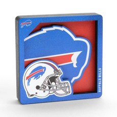 YouTheFan NFL Buffalo Bills 3D 로고 시리즈 자석 145748