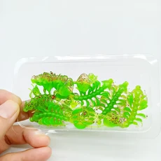 DUODUOYU 6PCS 새로운 TPE 플로팅 소프트 낚시 미끼 2.8g/68mm Isca Swimbaits 인공 새우 실리콘 미끼 낚시, 03 6pcs GJ12 huanglv