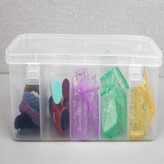 미제이 5칸 투명정리함 다용도정리함