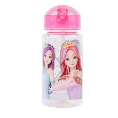시크릿쥬쥬 레인보우 빨대 물통 350ml 뽀사사 캐릭터물통