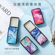 Teeny color 固體香膏 淡香清新體香膏, 1個, 反轉巴黎