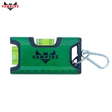 뱀파이어 자석 수평자 수평대 알루미늄수평자 자석자 고리형 커클형, 고급자석수평자100mm, 1개